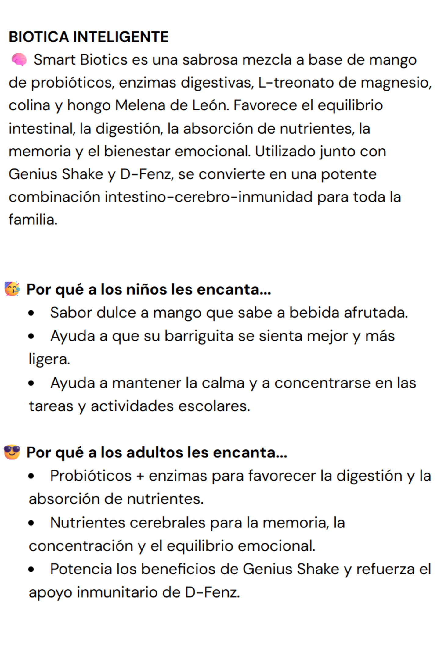 SMART BIOTICS